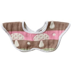 Collar Bib-Mushrooms