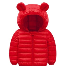 Red Puffer Coat