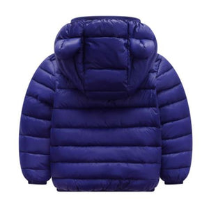 Blue Puffer Coat