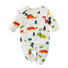 Load image into Gallery viewer, Dinosaur 1-piece bodysuit
