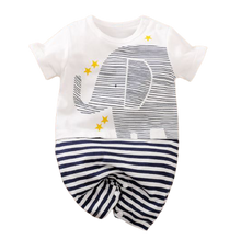 Load image into Gallery viewer, Baby Elephant Romper
