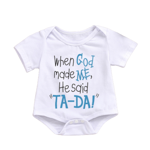 When God Made Me....Onesie